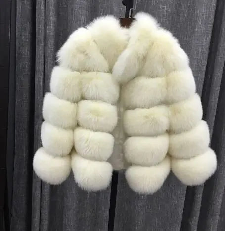 Women Fox fur coat