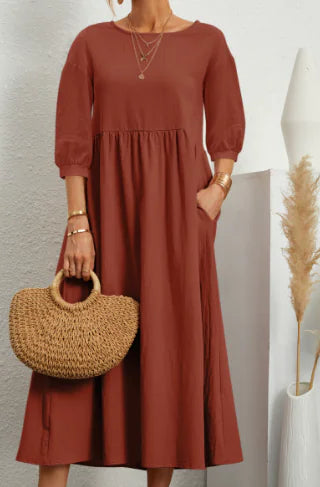 Elegant Sleeve Dress Women