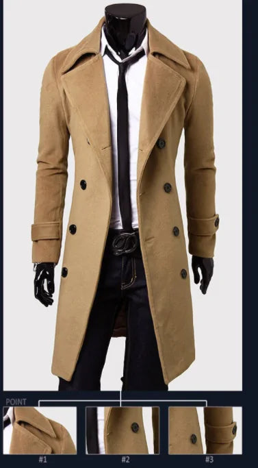 Men's Long Coat