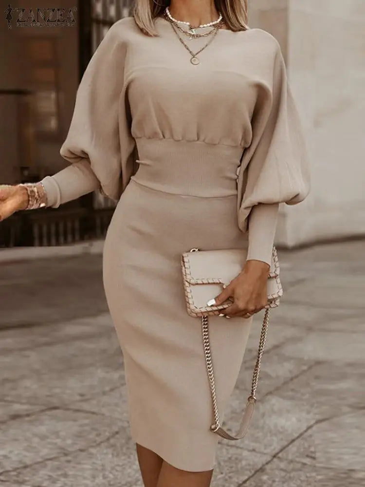 Elegant Sleeve Dress Women