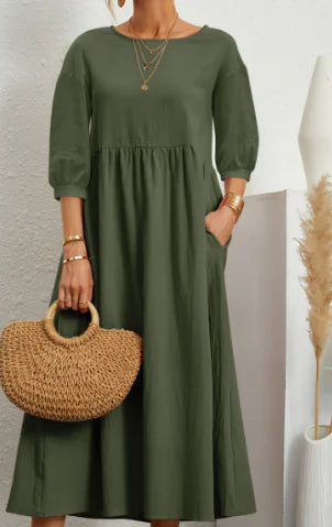 Elegant Sleeve Dress Women