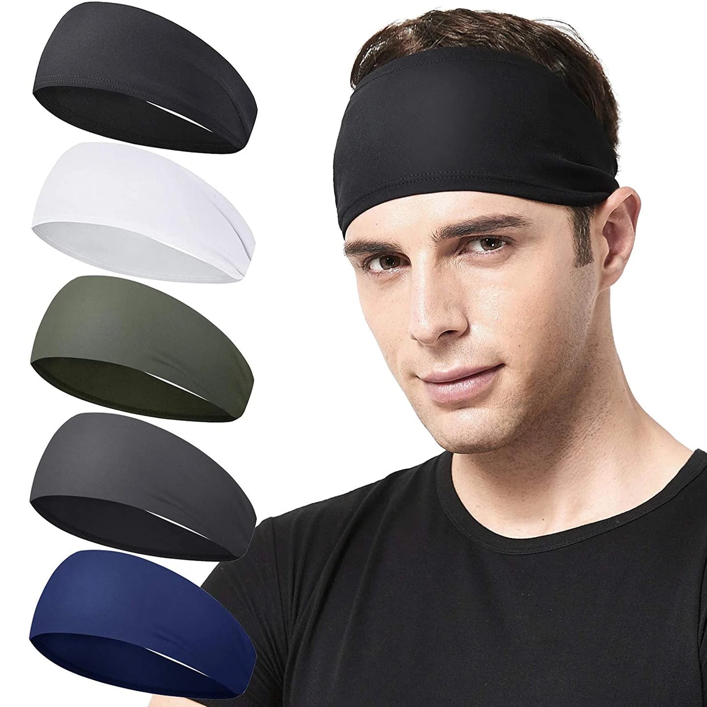 Quick Dry Hairband/Sweatband/Bandana [Unisex]