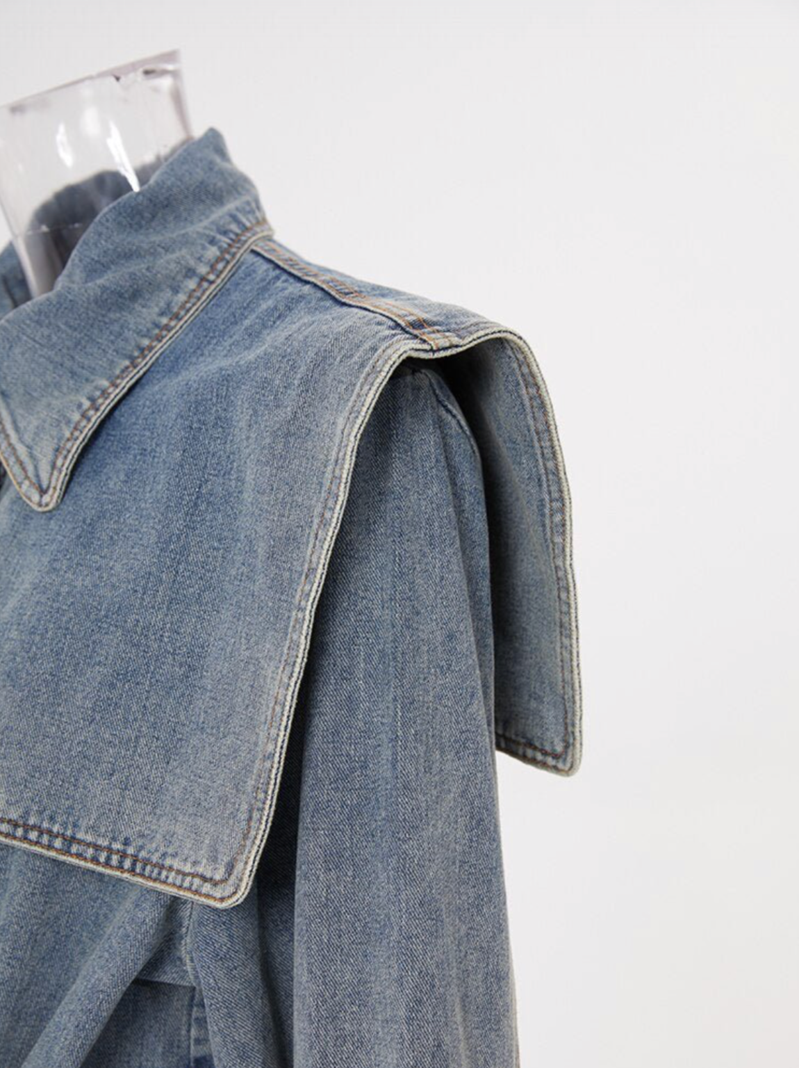 Denim Trench Coat for Women