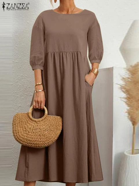 Elegant Sleeve Dress Women