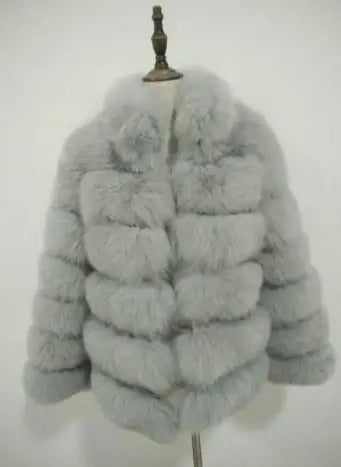 Women Fox fur coat