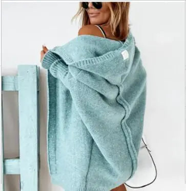 Women Oversized Cardigan Coat Sleeve