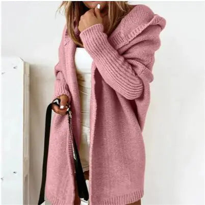 Women Oversized Cardigan Coat Sleeve